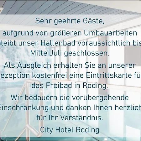 Hotel City Hotel Roding 4*